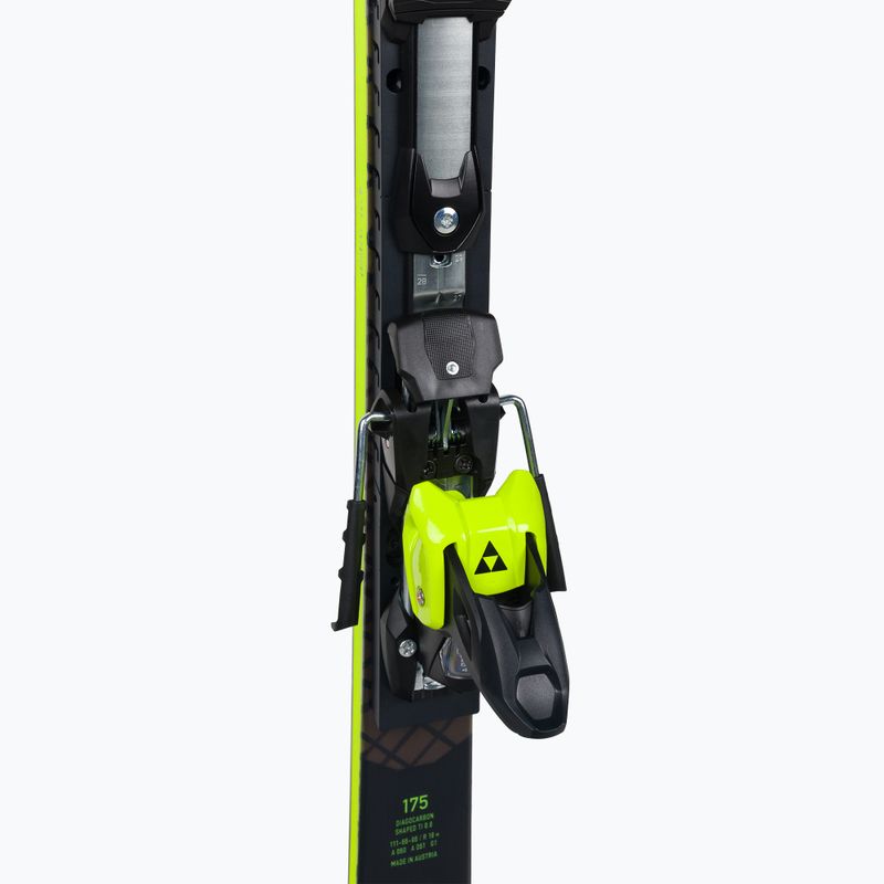 Sci da discesa Fischer RC4 WC RC PRO M/O + attacchi RC4 Z13 FF nero/giallo 6