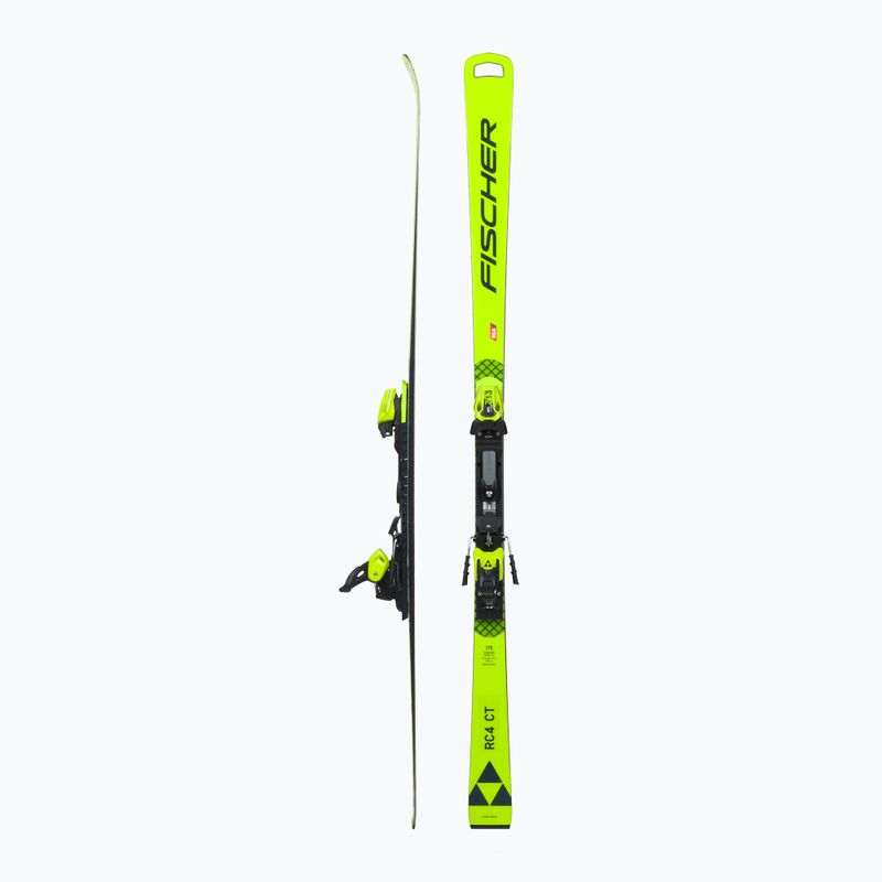 Sci da discesa Fischer RC4 WC CT M/O + attacchi RC4 Z13 FF giallo 2