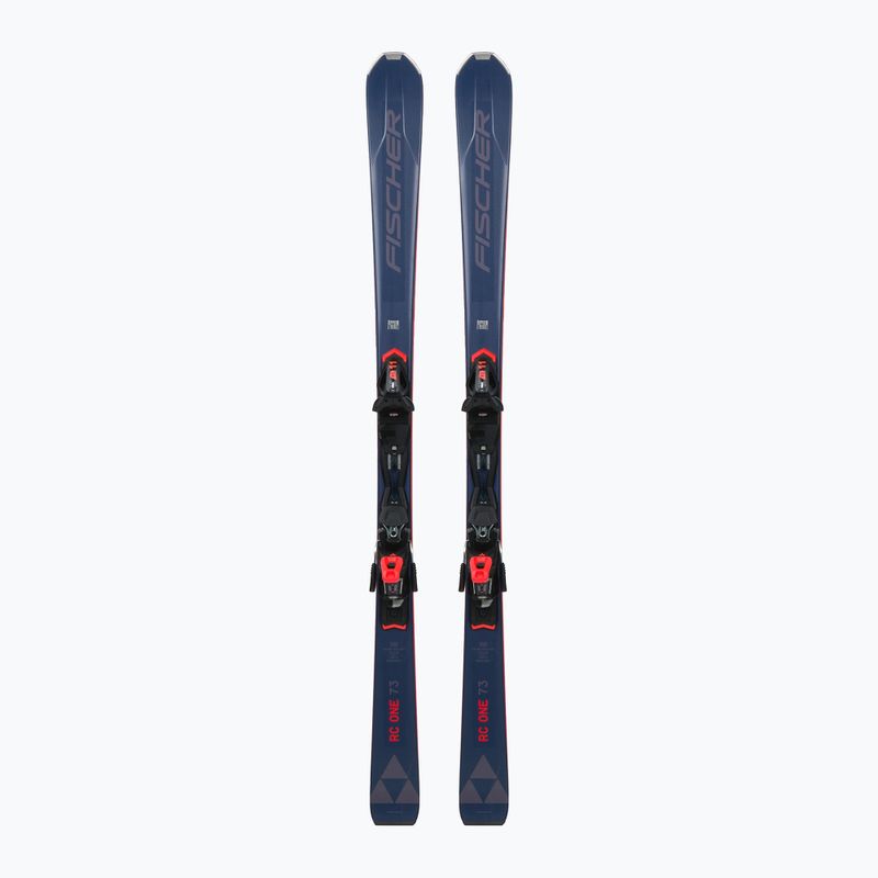 Sci da discesa Fischer RC ONE 73 AR + attacchi RS 11 PR blu/rosso