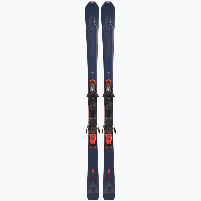 Sci da discesa Fischer RC ONE 73 AR + attacchi RS 11 PR blu/rosso 10