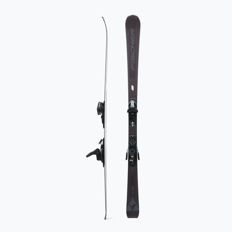 Sci da discesa femminile Fischer RC ONE LITE 68 SLR + attacchi RS9 SLR nero 2