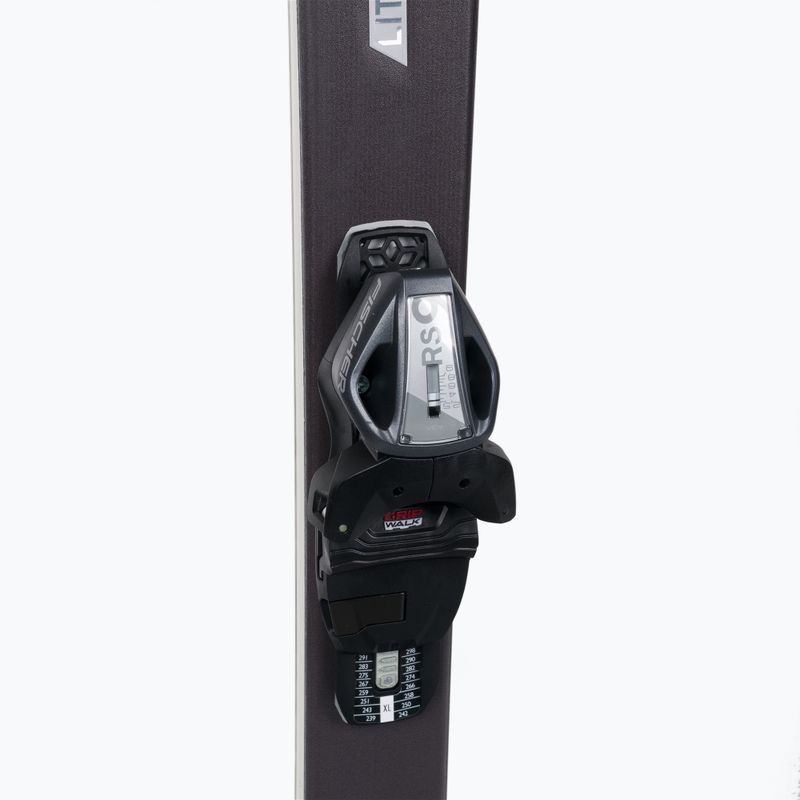 Sci da discesa femminile Fischer RC ONE LITE 68 SLR + attacchi RS9 SLR nero 6