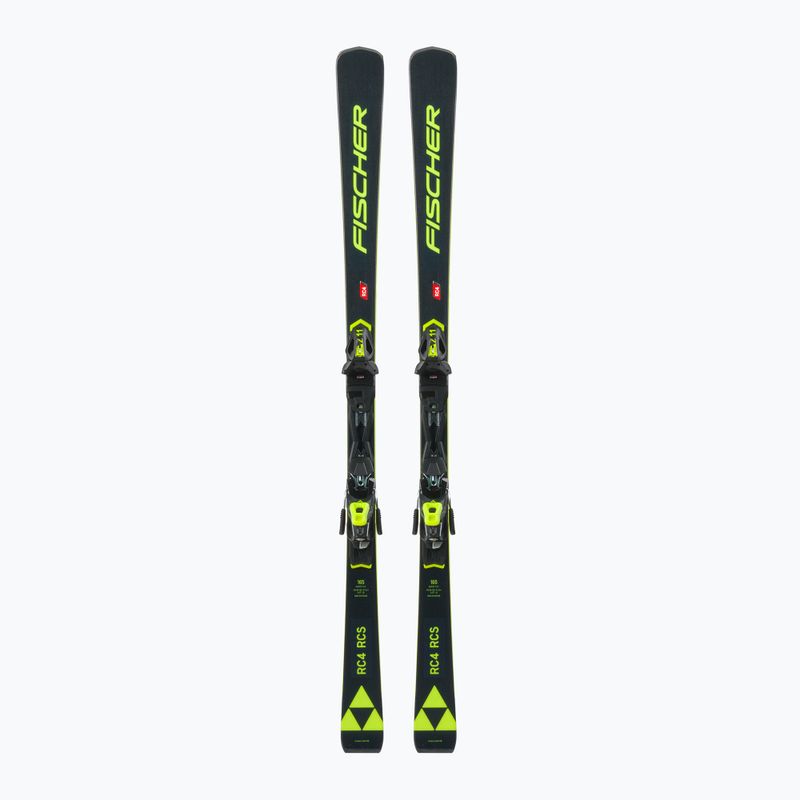 Sci Fischer RC4 RCS Black Allride + attacchi RC4 Z11 PR nero/giallo
