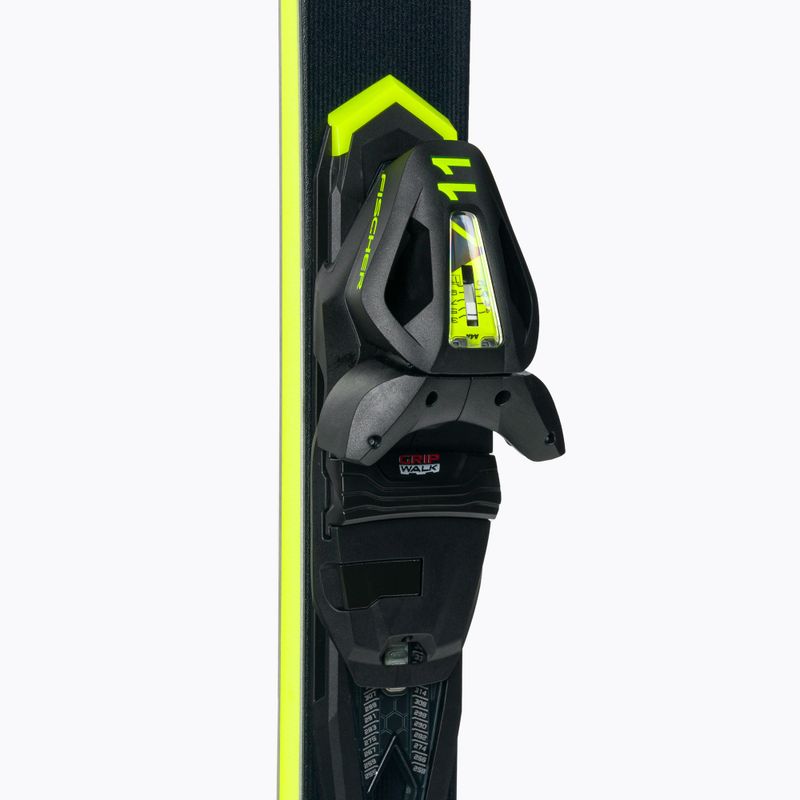 Sci Fischer RC4 RCS Black Allride + attacchi RC4 Z11 PR nero/giallo 5