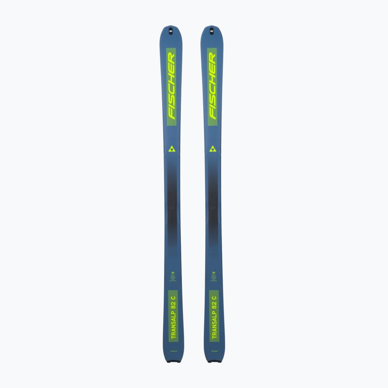 Sci Fischer Transalp 82 Carbon blu/giallo da skit