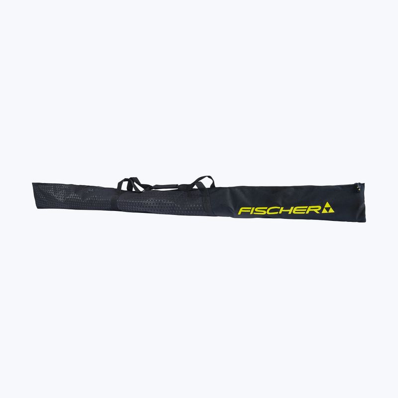 Fischer Skicase Eco Xc 3 Pair nero/giallo borsa per sci di fondo