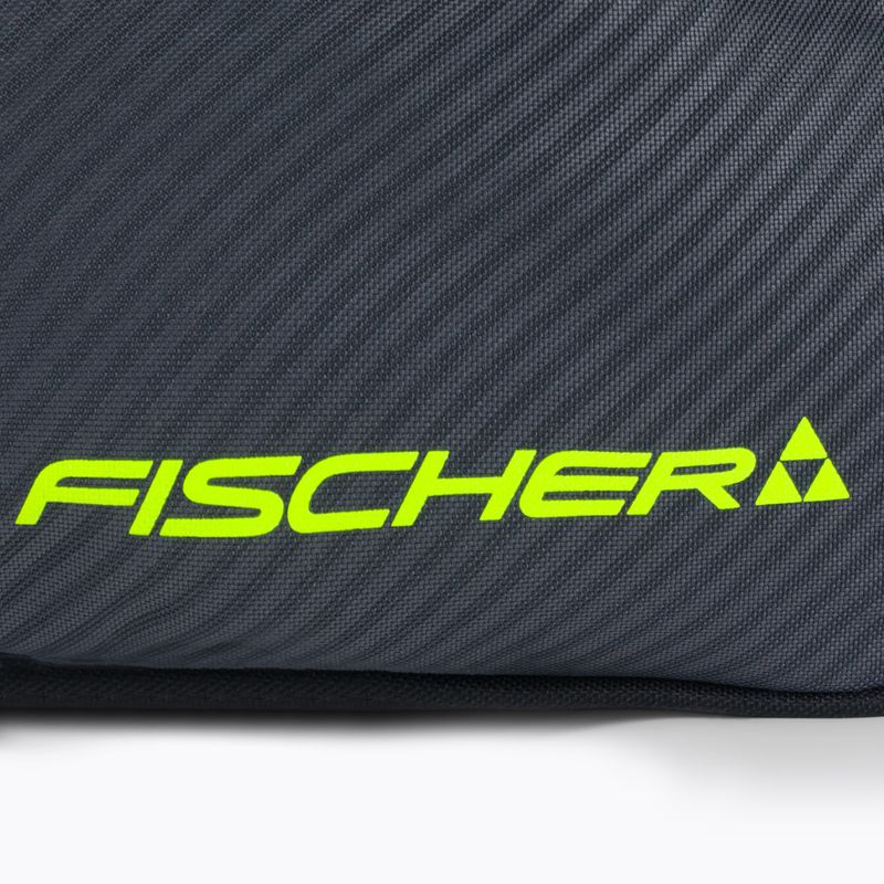 Fischer Backpack Race 55 l nero/grigio/giallo zaino da sci 4