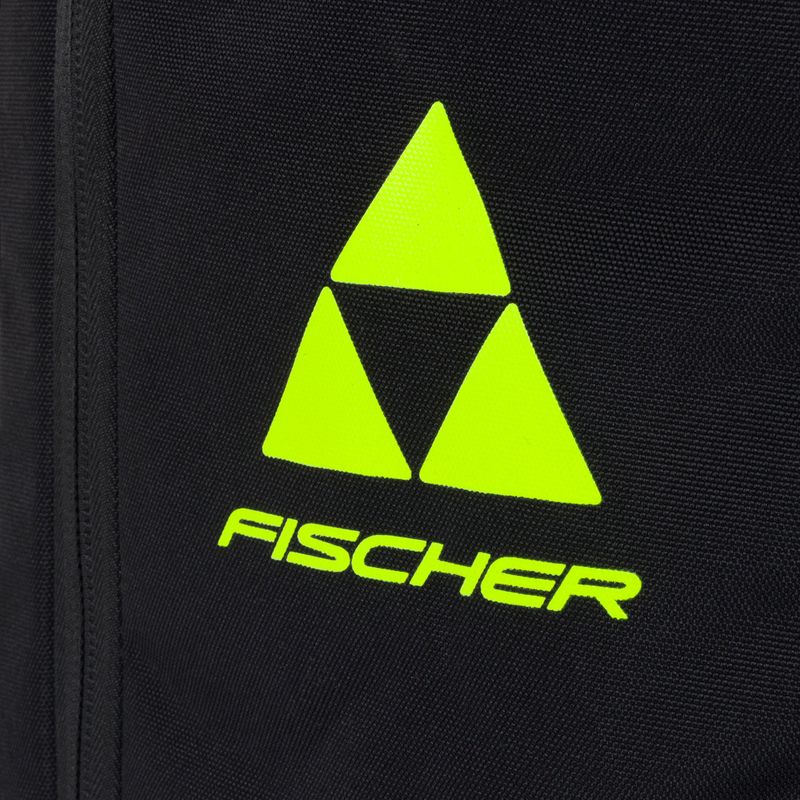 Fischer Backpack Race 55 l nero/grigio/giallo zaino da sci 11