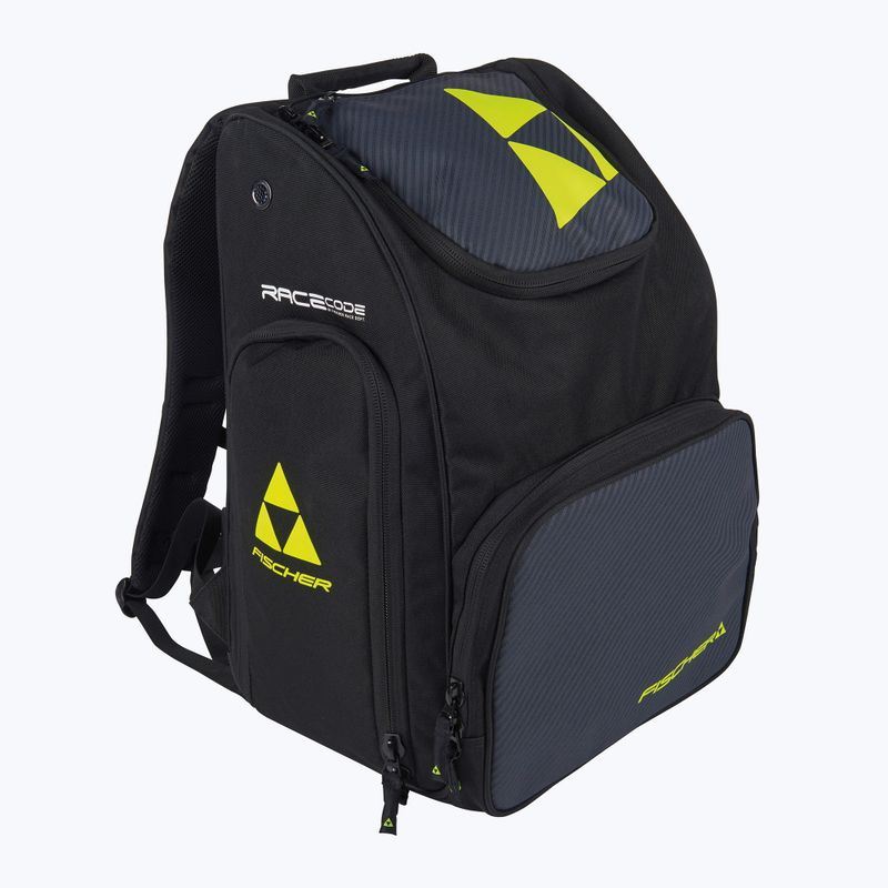 Fischer Backpack Race 55 l nero/grigio/giallo zaino da sci 14