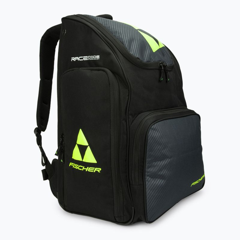 Fischer Backpack Race 70 l nero/grigio/giallo zaino da sci 2