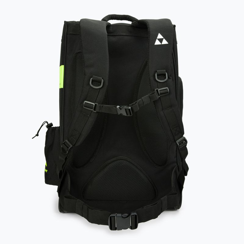 Fischer Backpack Race 70 l nero/grigio/giallo zaino da sci 3