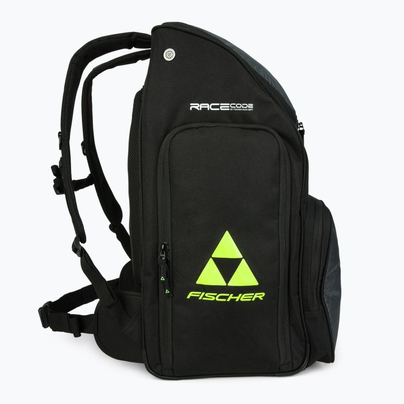 Fischer Backpack Race 70 l nero/grigio/giallo zaino da sci 7