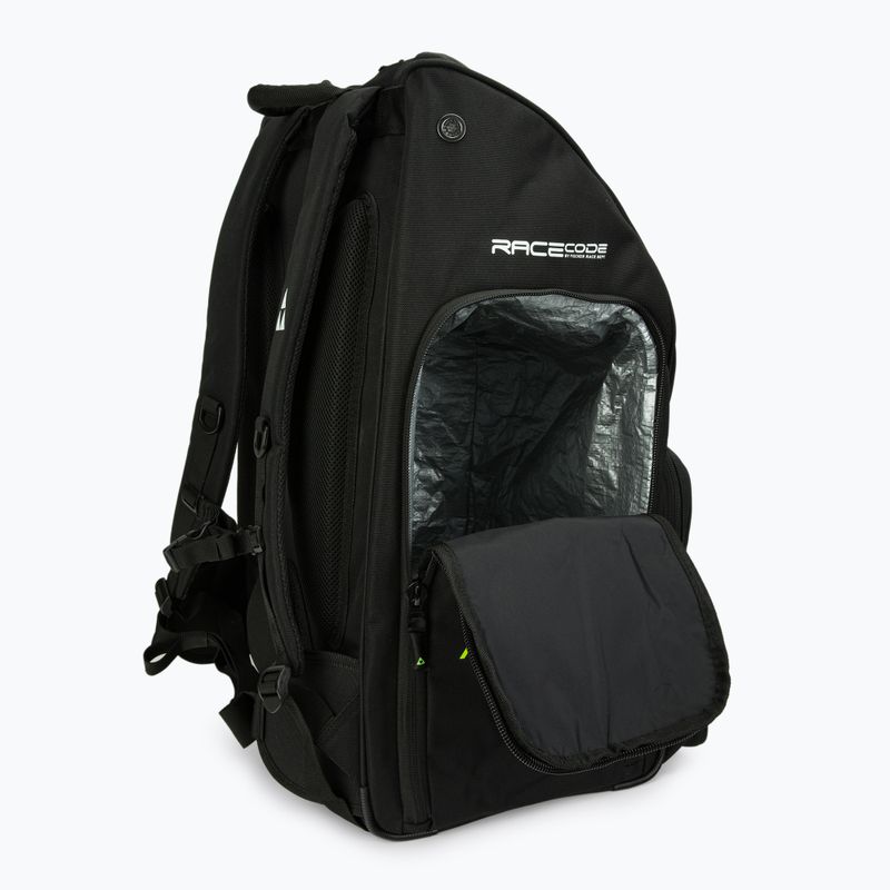 Fischer Backpack Race 70 l nero/grigio/giallo zaino da sci 8