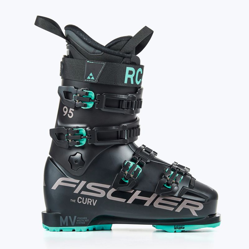 Scarponi da sci da donna Fischer The Curv 95 Vac GW nero/nero 9