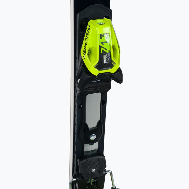 Sci da discesa da uomo Fischer RC4 Worldcup SL M Plate + attacchi RC4 Z13 FF nero/giallo 6