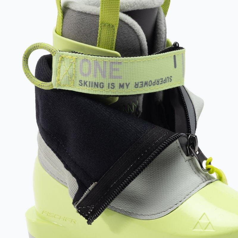 Scarponi da sci per bambini Fischer Fischer One giallo 9