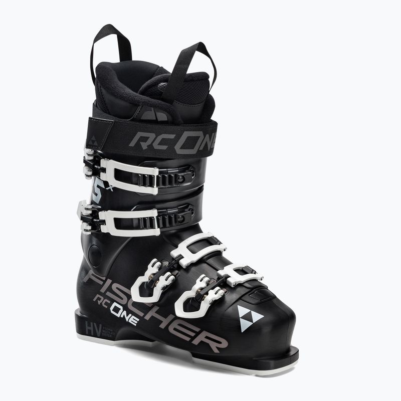 Scarponi da sci da donna Fischer RC ONE X 85 nero/nero/fuschia