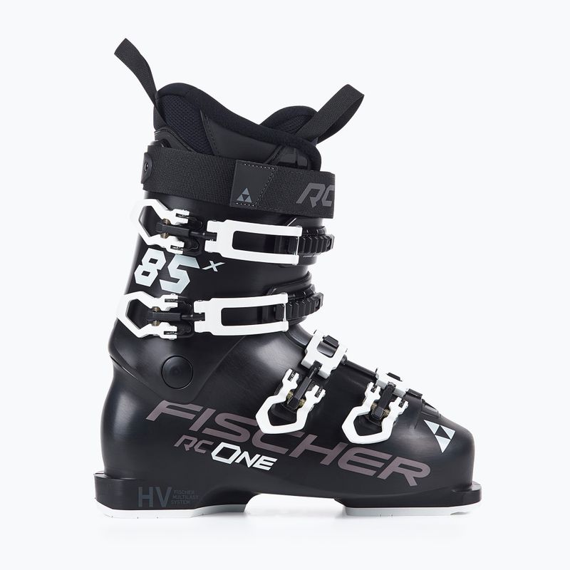 Scarponi da sci da donna Fischer RC ONE X 85 nero/nero/fuschia 8