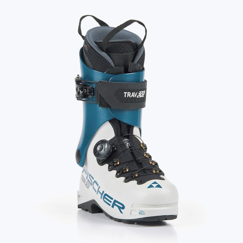 Scarpone da sci Fischer Travers TS bianco/blu 8