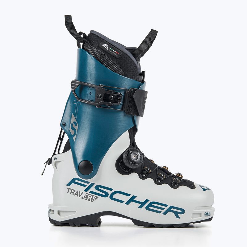 Scarpone da sci Fischer Travers TS bianco/blu 9