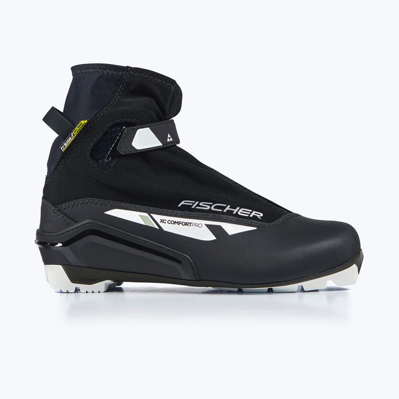 Scarponi da sci di fondo Fischer XC Comfort Pro nero/bianco/giallo 8