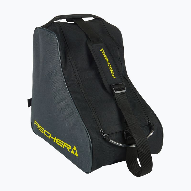 Borsa porta scarponi Fischer Bootbag Nordic Eco 38 l nero/grigio/giallo