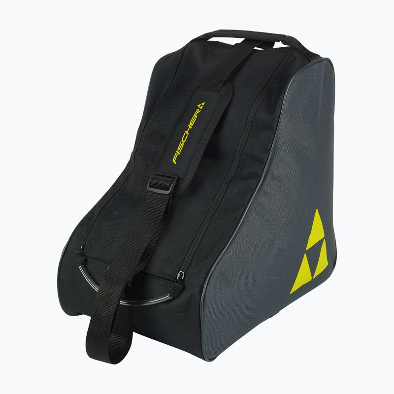Borsa porta scarponi Fischer Bootbag Nordic Eco 38 l nero/grigio/giallo 2