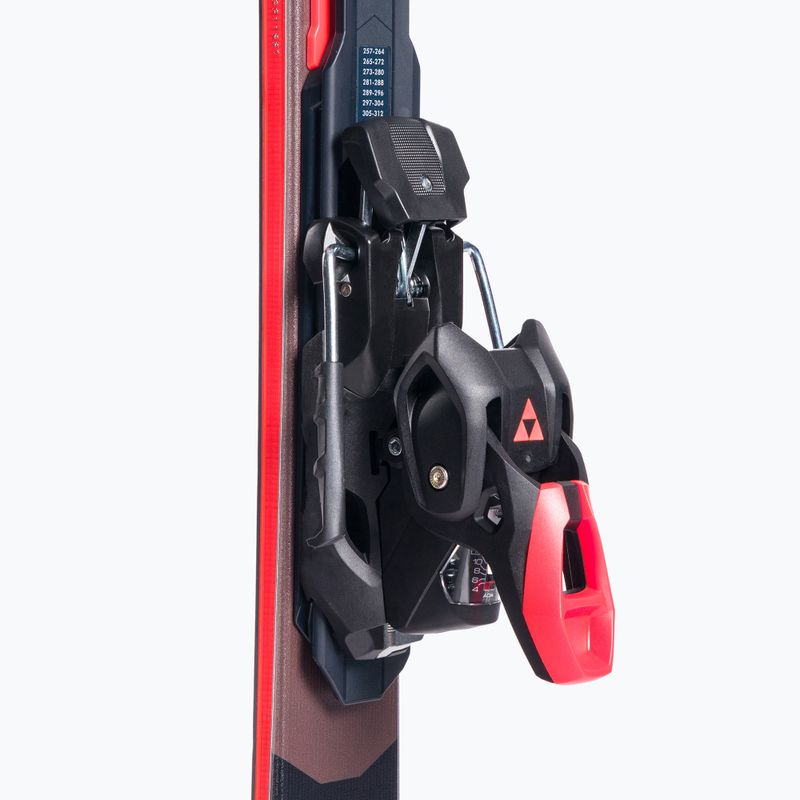 Sci da discesa Fischer The Curv DTX MT + attacchi RSX Z12 PR nero/rosso 7