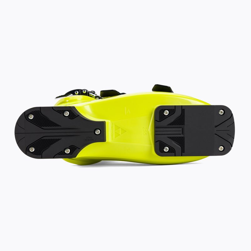 Scarponi da sci per bambini Fischer RC4 65 JR giallo/giallo 4