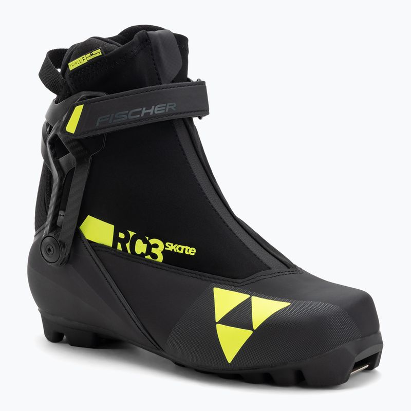 Scarponi da sci di fondo Fischer RC3 Skate nero/giallo