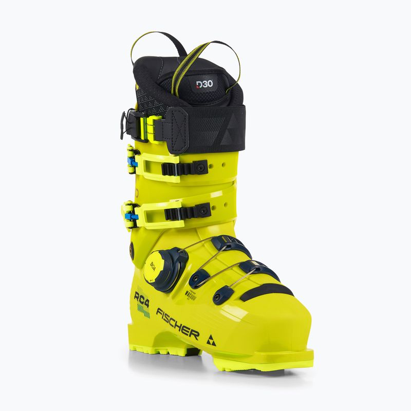 Scarponi da sci uomo Fischer RC4 130 LV VAC BOA yellow
