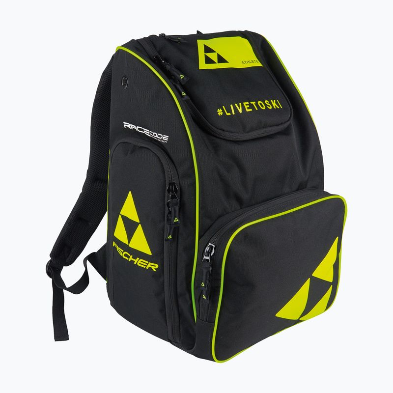 Zaino da sci Fischer Backpack Race 55 l black/yellow