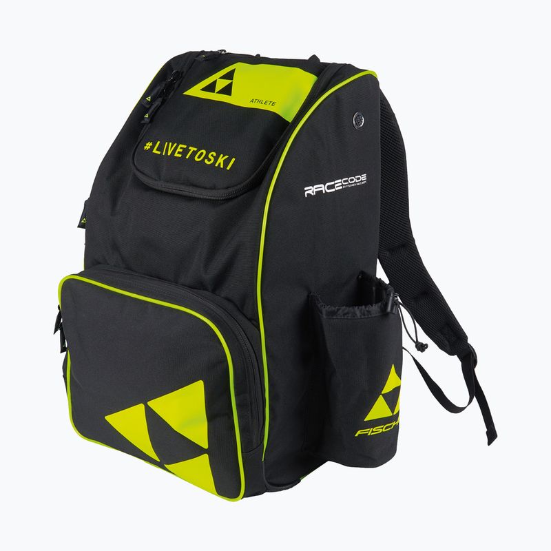 Zaino da sci Fischer Backpack Race 55 l black/yellow 2