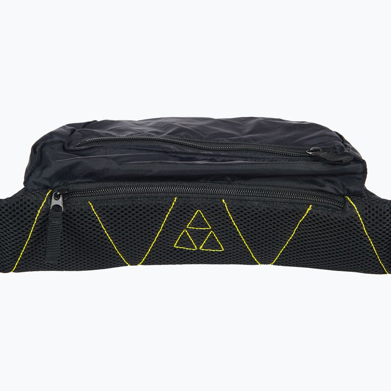 Cintura porta borraccia Fischer Drinkbelt Professional 1 l black/yellow 2