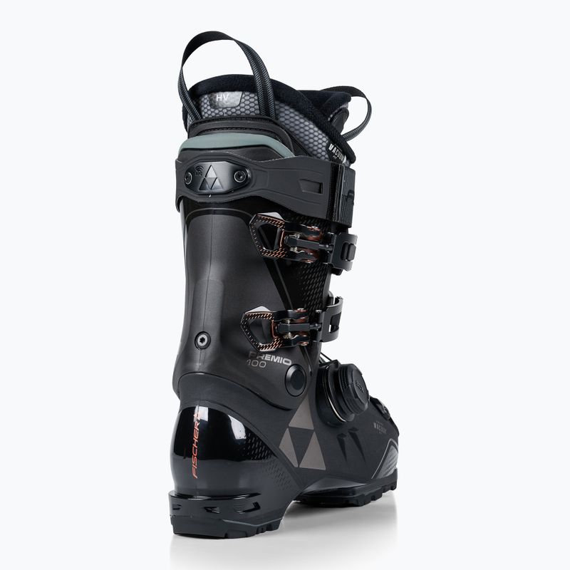 Scarponi da sci uomo Fischer Premio 100 BOA black 4