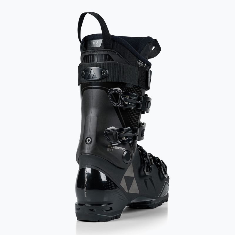 Scarponi da sci uomo Fischer Premio 80 black 4