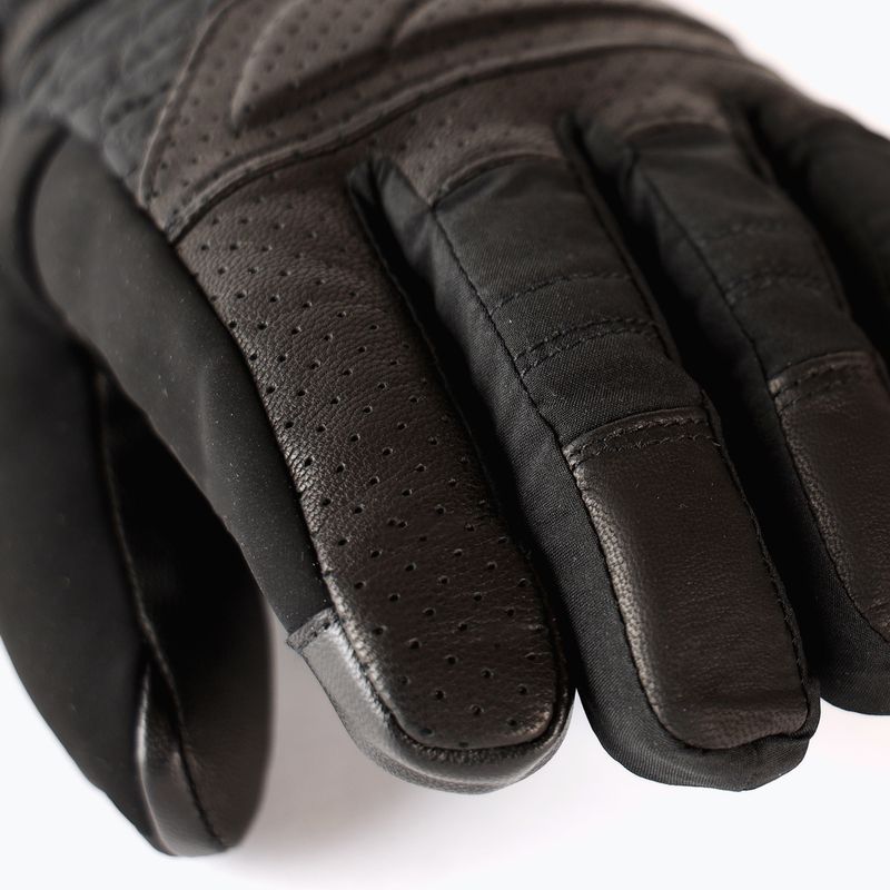 Guanto da sci da donna Lenz Heat Glove 6.0 Finger Cap nero 13