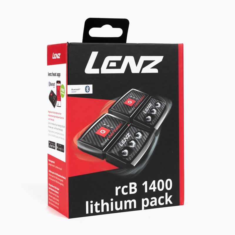 Batterie per calze e guanti Lenz Lithium Pack Rcb 1400 2 pezzi black 11