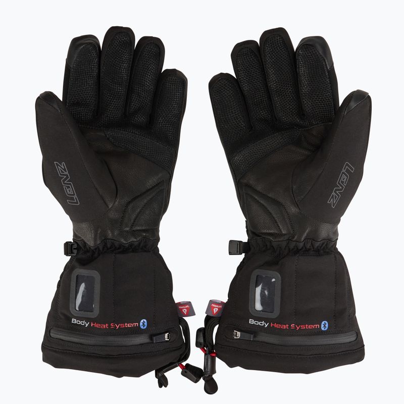 Guanto da sci da donna Lenz Heat Glove 6.0 Finger Cap nero 2