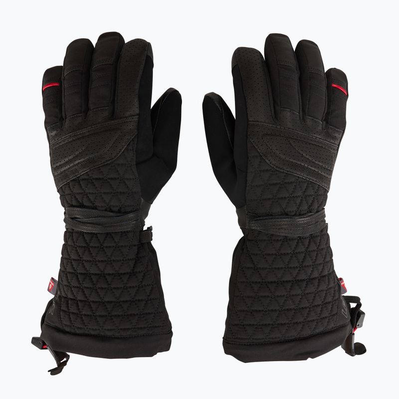 Guanto da sci da donna Lenz Heat Glove 6.0 Finger Cap nero 3