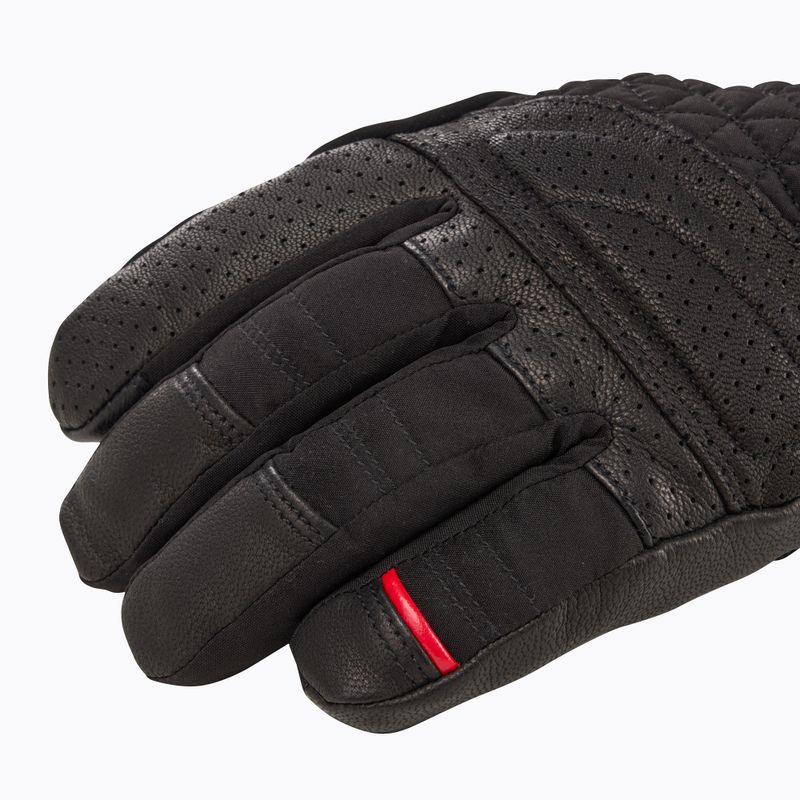 Guanto da sci da donna Lenz Heat Glove 6.0 Finger Cap nero 5
