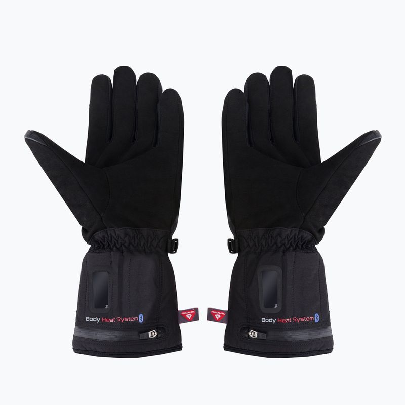 Guanto da sci riscaldato Lenz 6.0 Finger Cap Urban Line nero 2