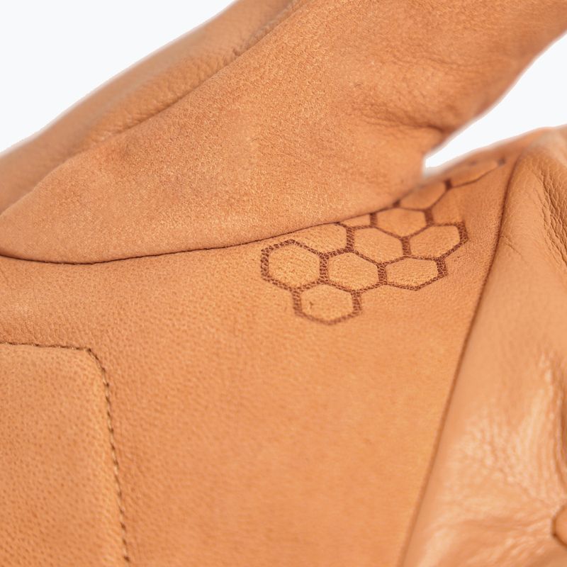 Guanti da sci uomo Lenz Think About brown/black 3