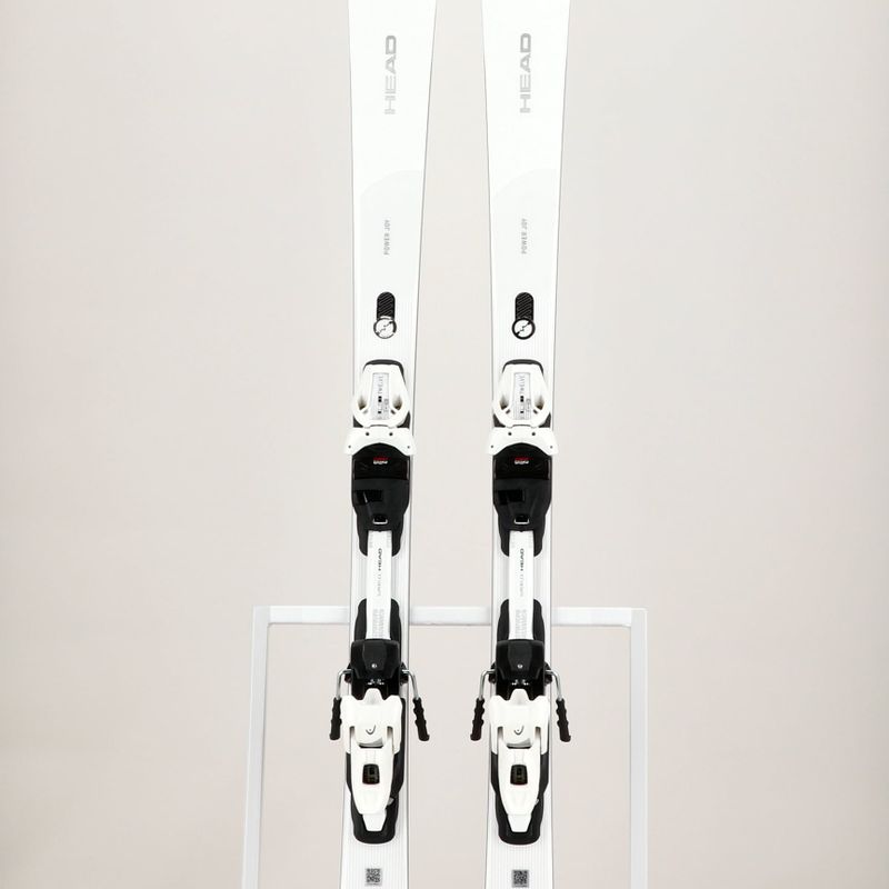 Sci da discesa femminile HEAD e-power Joy SW SF-PR + attacchi Joy 12 bianco/argento 8