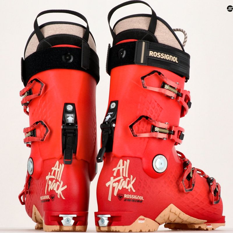 Scarponi da sci da uomo Rossignol Alltrack Pro 130 LT MV GW terra rossa 11
