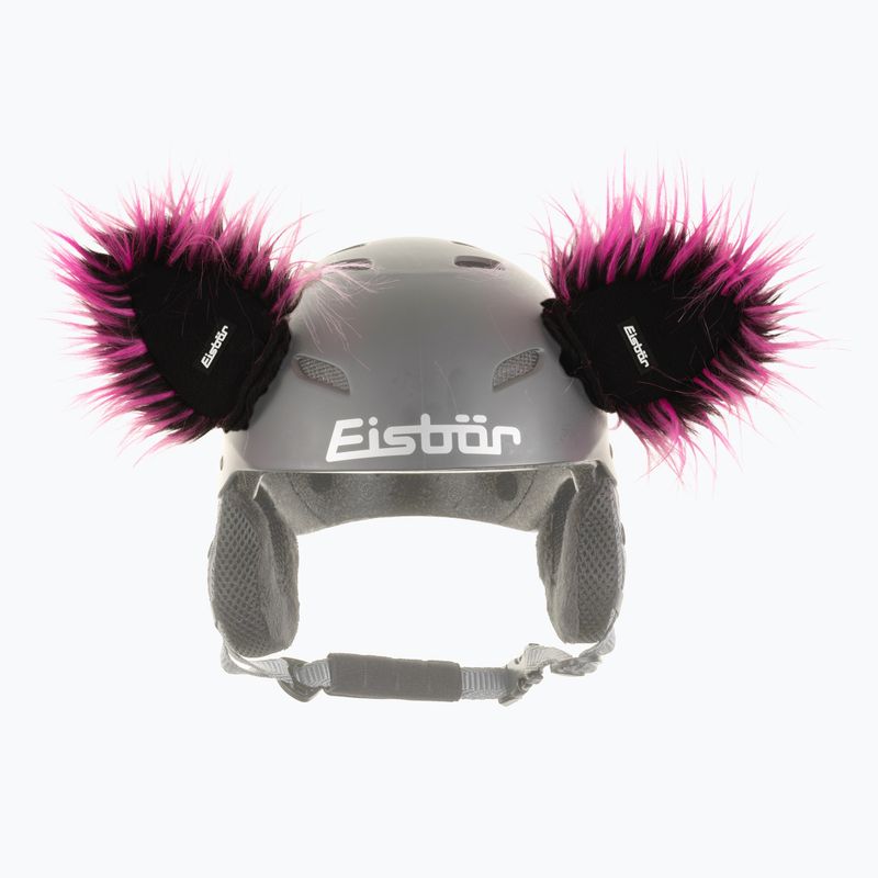 Copriorecchie per casco da bambino Eisbar Kekos pink/black