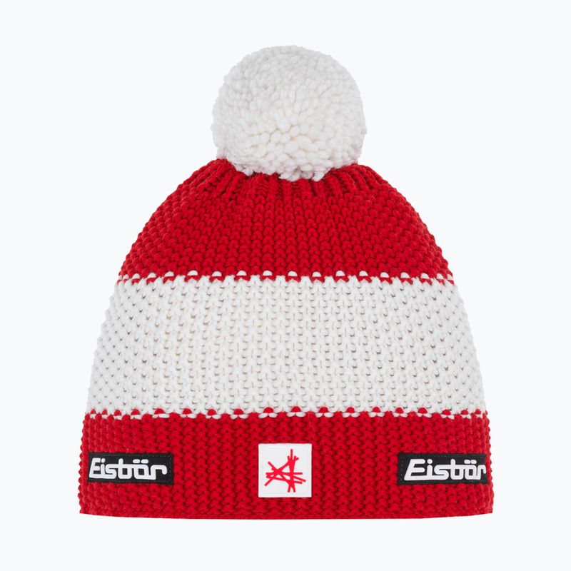 Berretto invernale Eisbar Star Pompon SA ketchup/white/ketchup