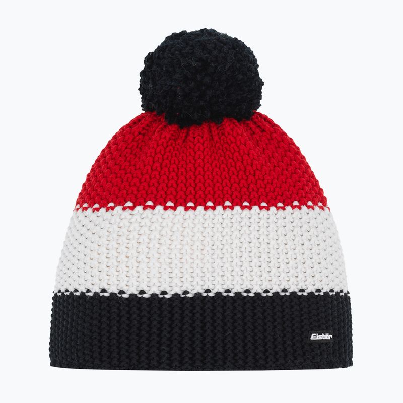 Cappello invernale Eisbar Star Pompon black/white/ketchup