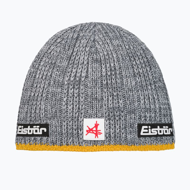 Cappello invernale Eisbar Rene XL SA mustard/grey melange