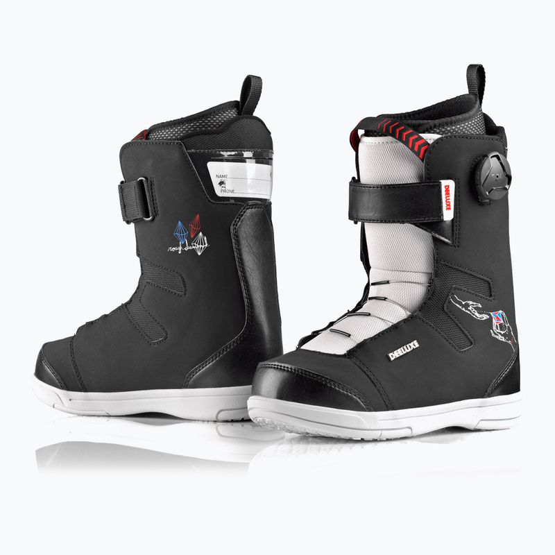 Scarponi da snowboard per bambini DEELUXE Rough Diamond nero 10